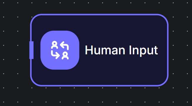 Human Input Node