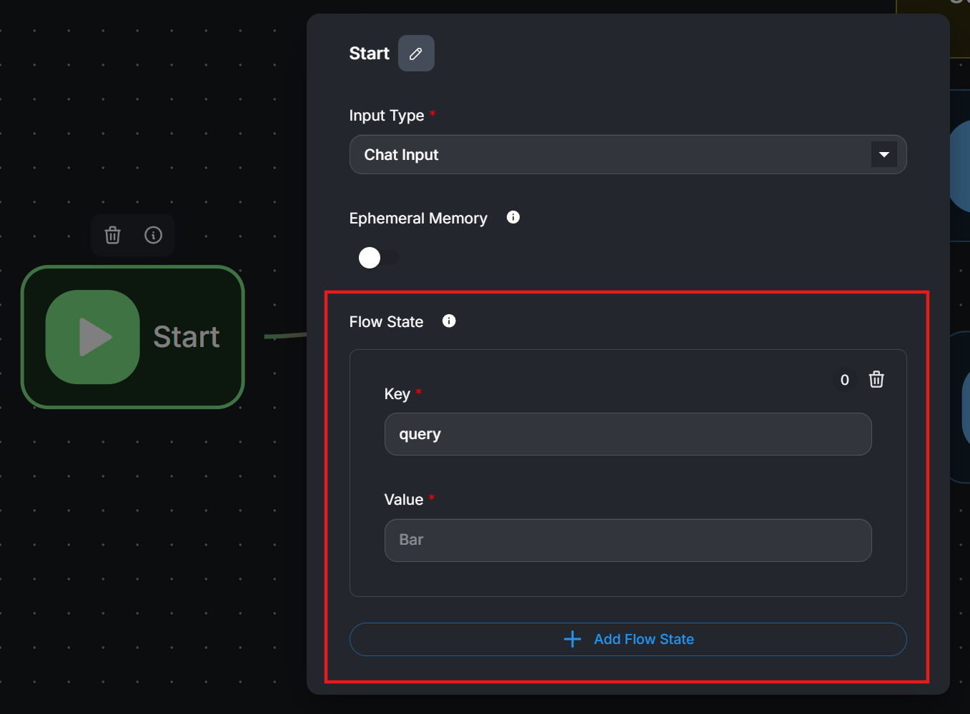 Flow State Initialization